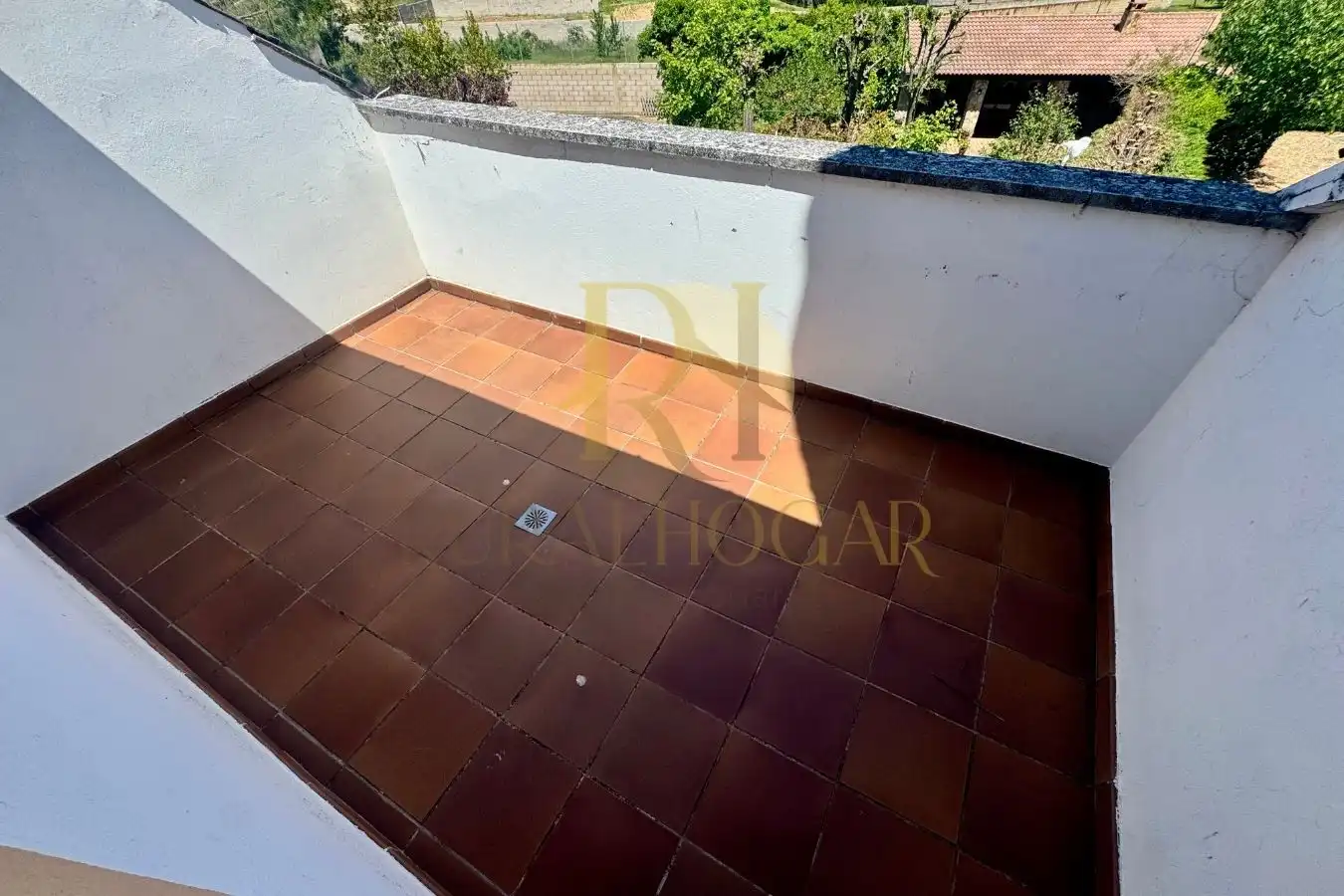 Terraza de Casa o chalet en venta en Santovenia de la Valdoncina con Calefacción, Jardín privado y Parquet