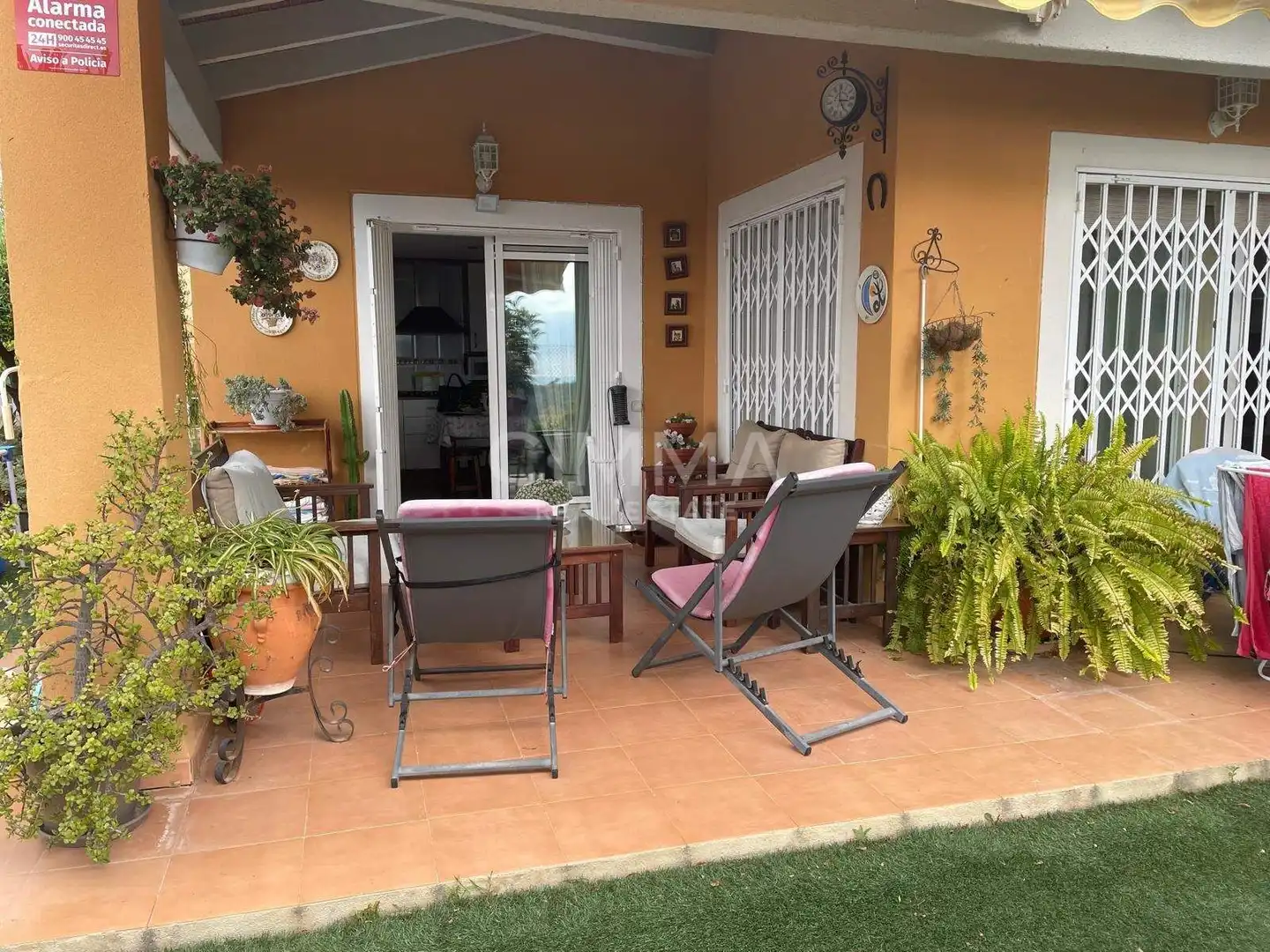 Terraza de Casa o chalet en venta en Polop con Jardín privado y Piscina comunitaria