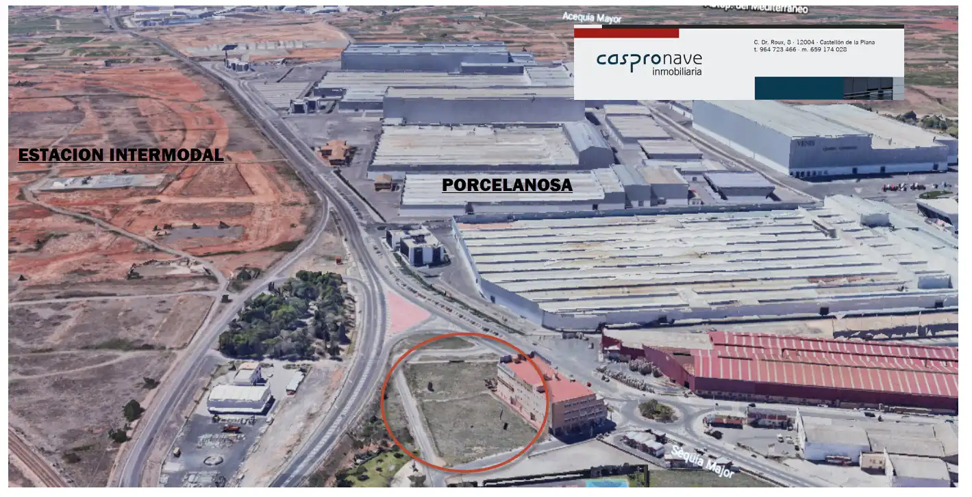 Terreno industrial en venta en Vila-real