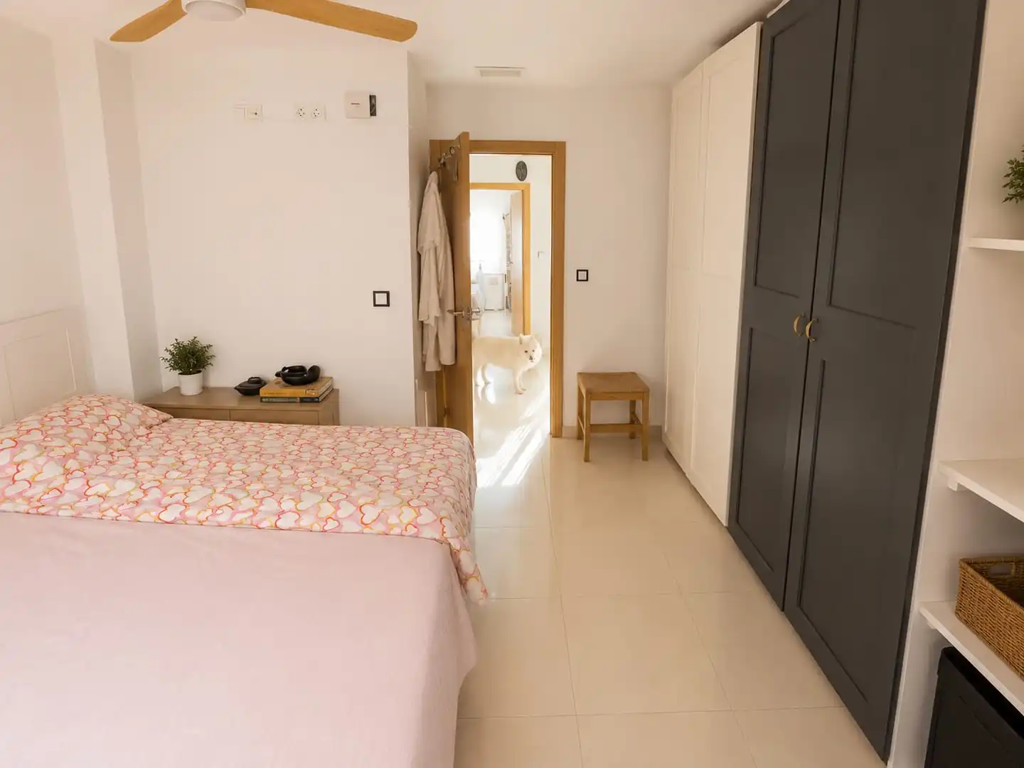 Dormitori de Casa adosada en venda en Helechosa de los Montes amb Calefacció, Jardí privat i Terrassa