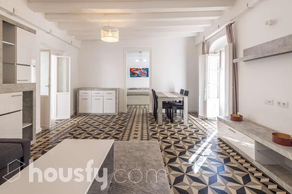 Sala d'estar de Pis en venda en  Cádiz Capital amb Balcó