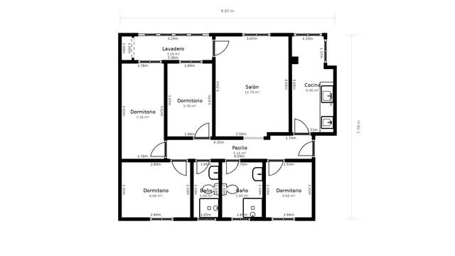 Apartamento en Alquiler en Entrevías