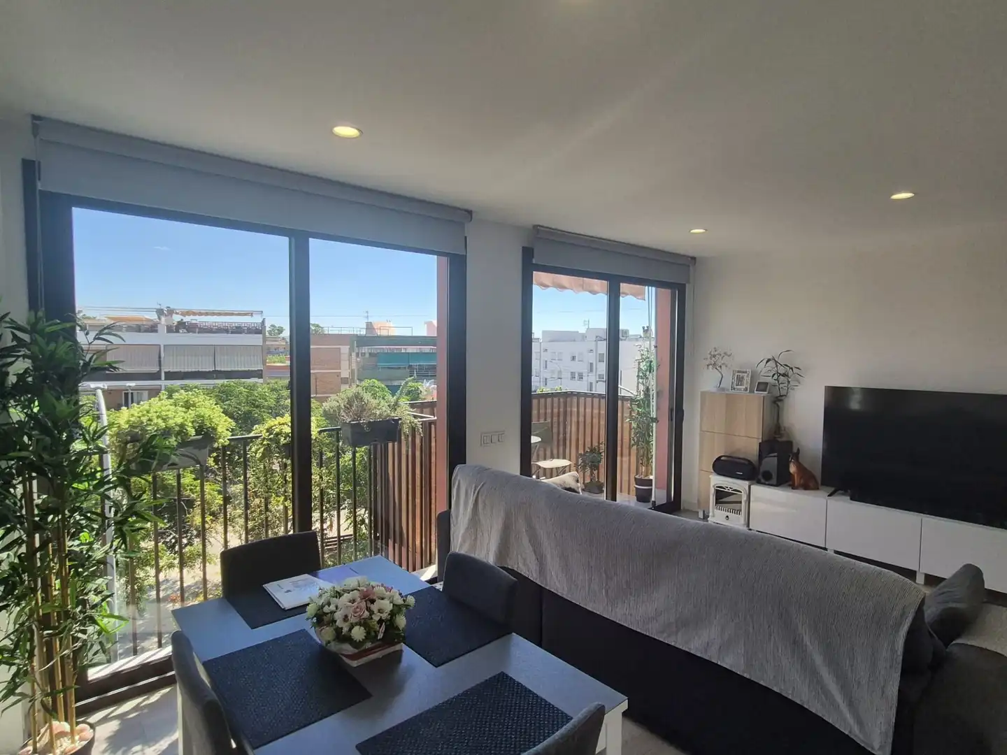 Balcony of Attic for sale in Cubelles  with Air Conditioner and Terrace