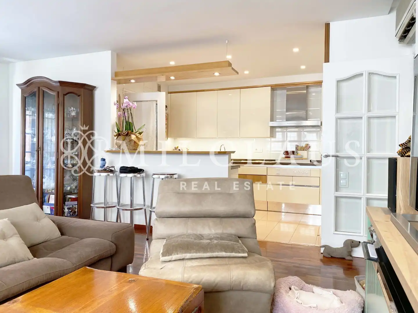 Sala de estar de Piso de alquiler en Centre - Sant Oleguer