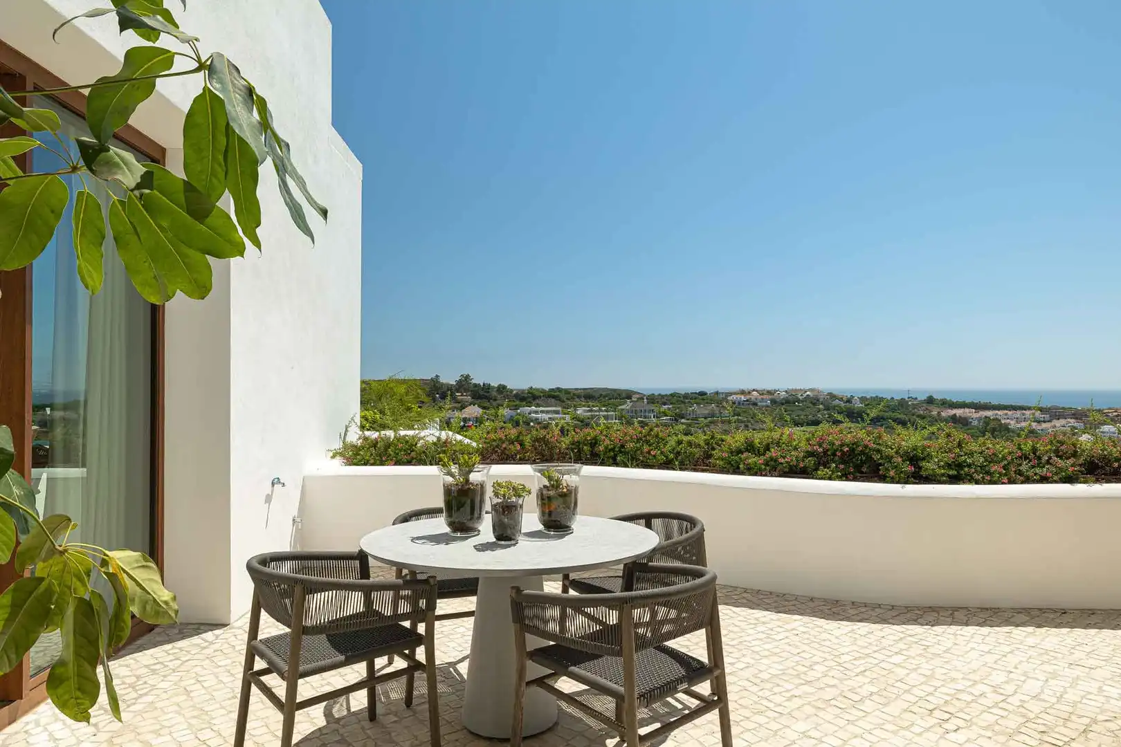 Terraza de Casa o chalet en venta en Casares con Aire acondicionado, Jardín privado y Terraza