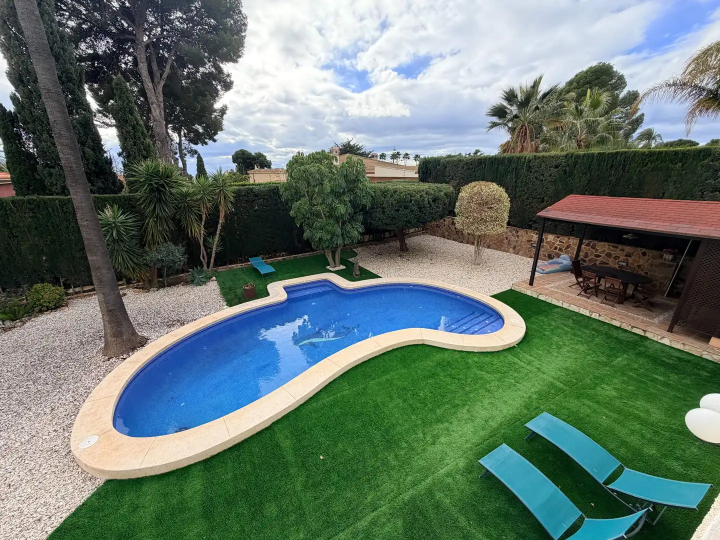 Piscina de Casa o chalet en venta en Benidorm