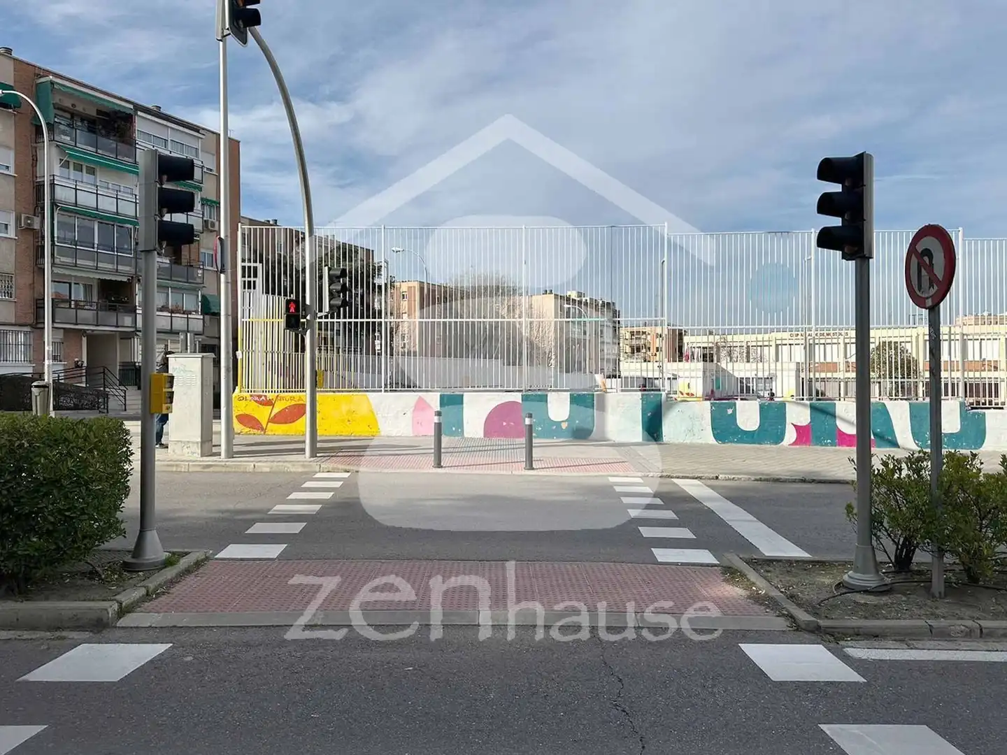 Vista exterior de Piso en venta en Madrid con Terraza