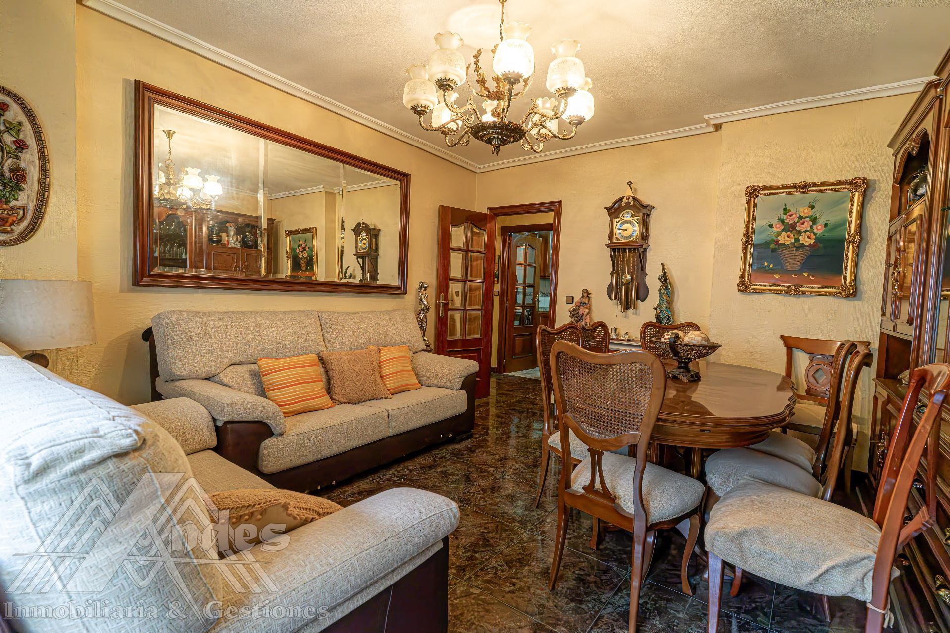 Living room of Flat for sale in  Jaén Capital  with Air Conditioner, Heating and Terrace