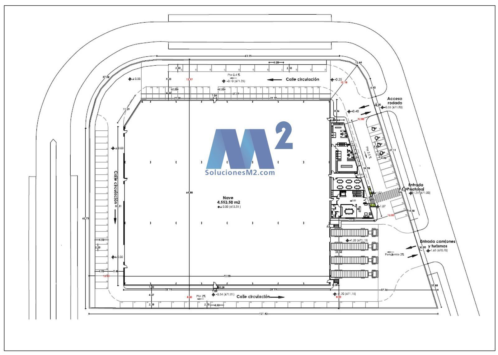 Parking de Nave industrial en venta en Leganés