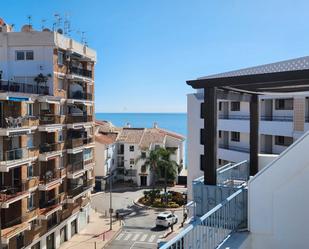 Exterior view of Single-family semi-detached for sale in Nerja  with Air Conditioner and Terrace