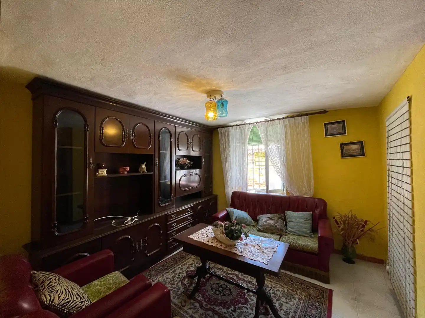 Sala d'estar de Finca rústica en venda en Mayorga amb Terrassa, Traster i Moblat