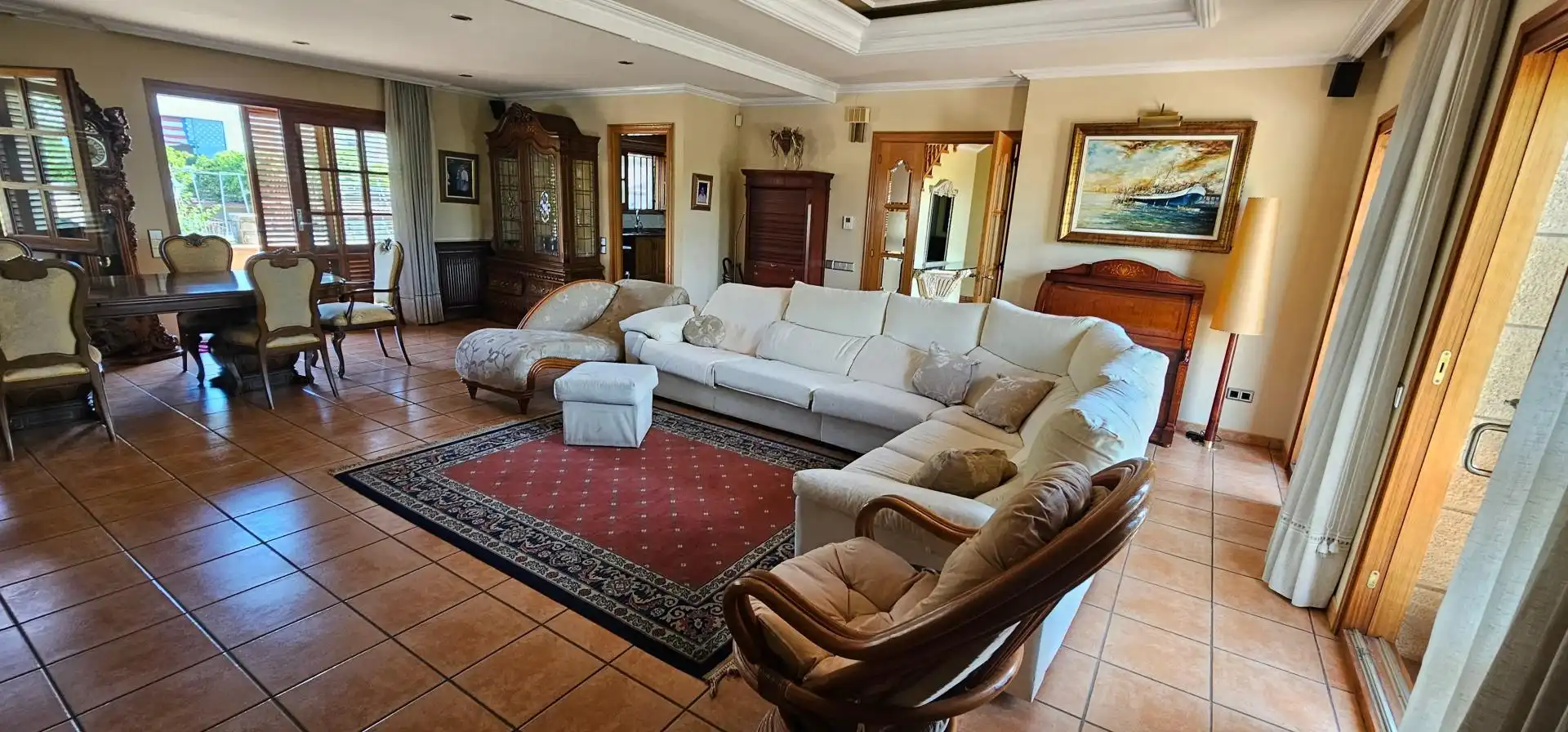 Living room of Houses for sale in Mataró  with Air Conditioner, Heating and Terrace