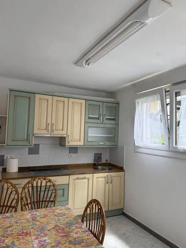 Küche von Wohnung zur Miete in Sopela mit Privatgarten und Schwimmbad