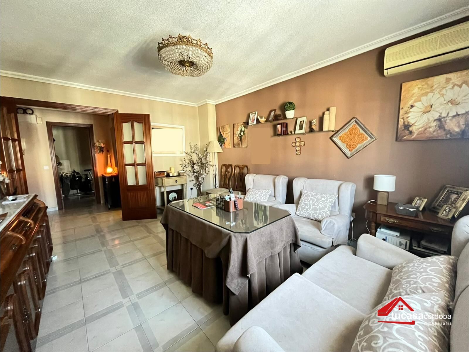 Sala d'estar de Pis en venda en  Córdoba Capital amb Aire condicionat