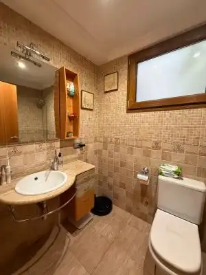 Bathroom of Flat for sale in Ontinyent  with Air Conditioner, Terrace and Furnished