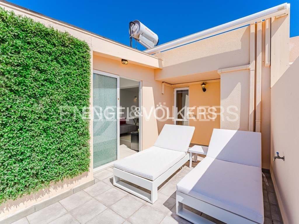 Terrassa de Casa o xalet en venda en Santiago del Teide amb Aire condicionat, Terrassa i Piscina