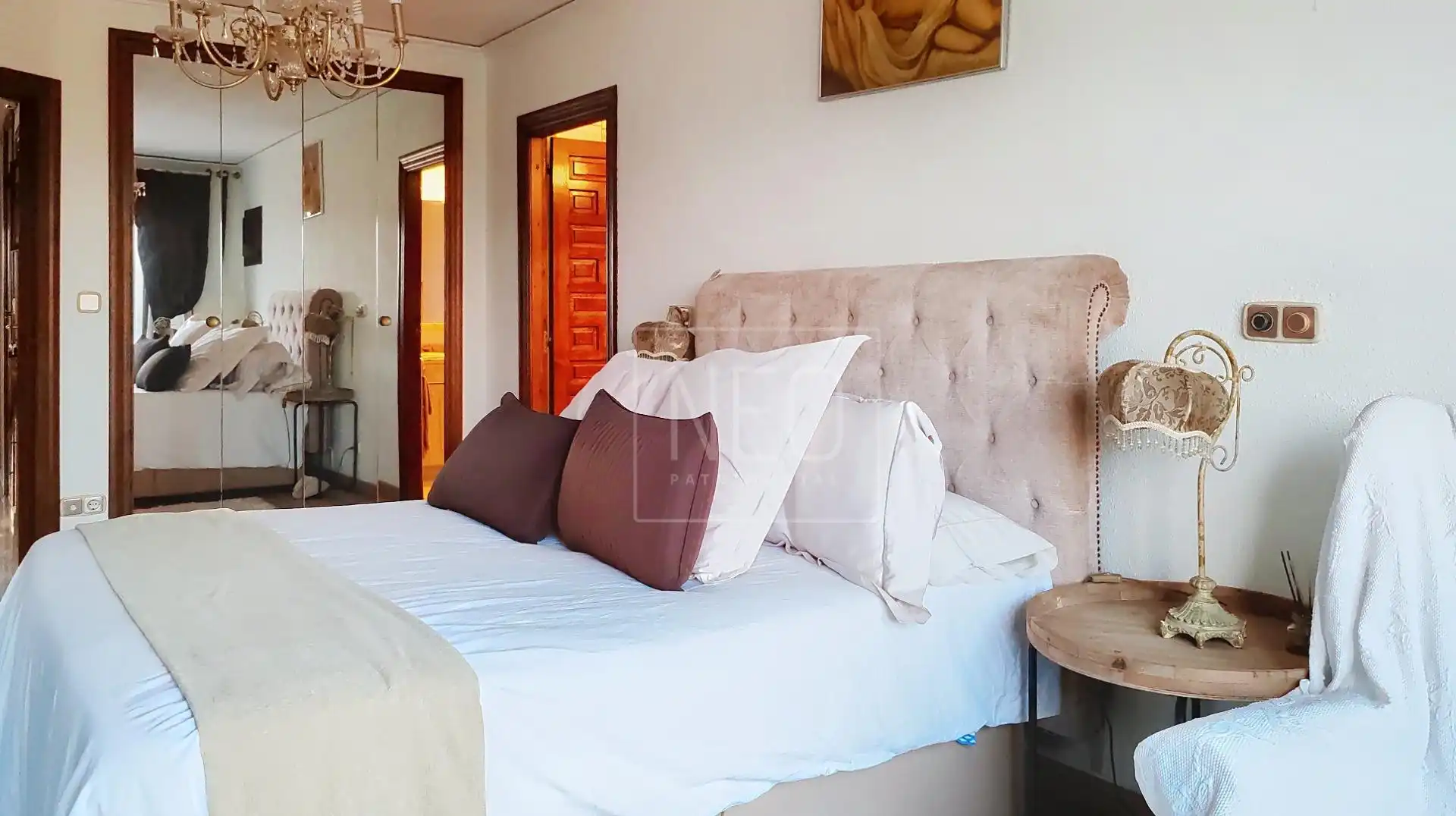 Bedroom of Attic for sale in Dénia  with Air Conditioner, Private garden and Terrace