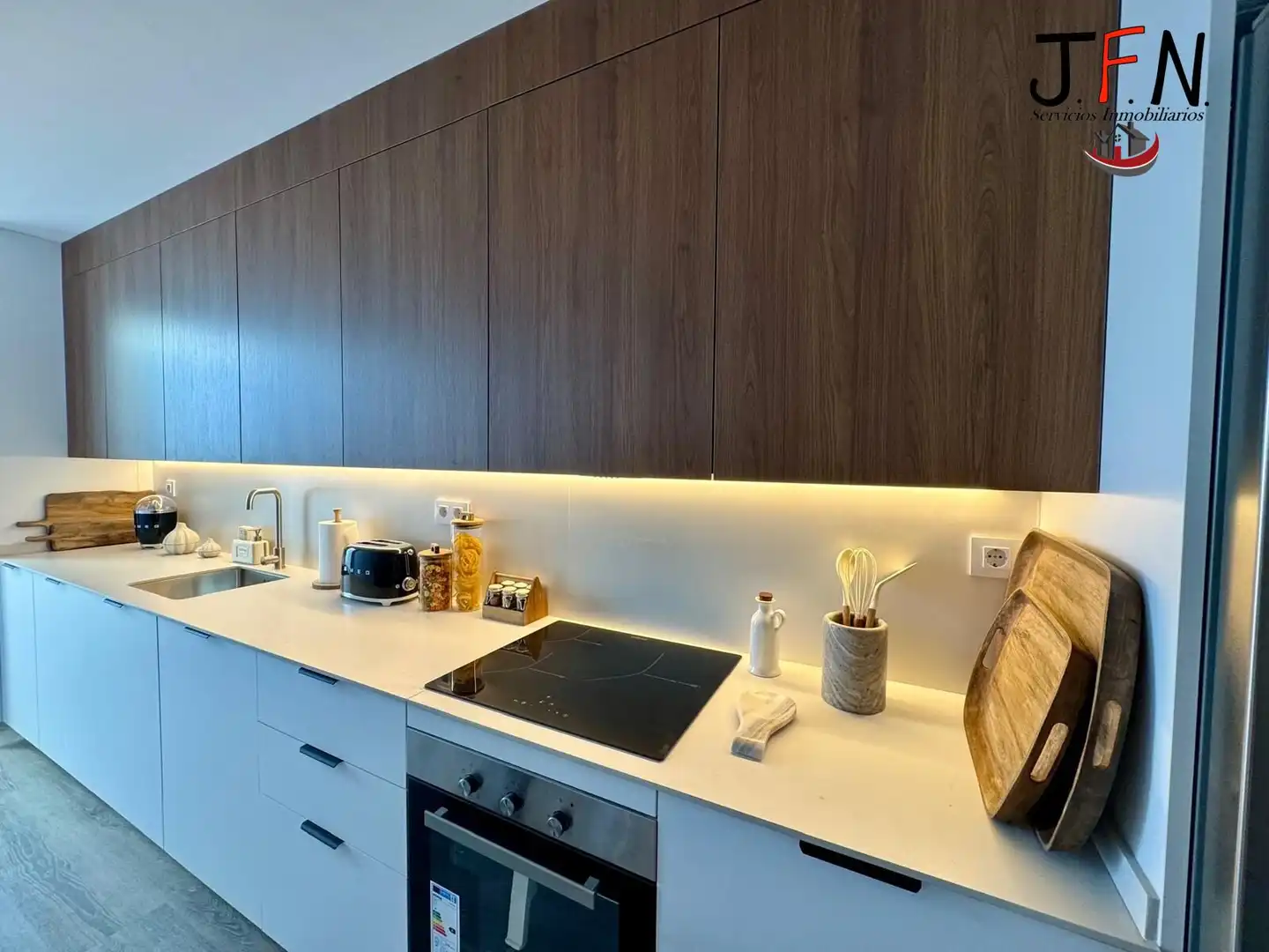 Cocina de Apartamento en venta en Antigua con Jardín privado, Terraza y Balcón