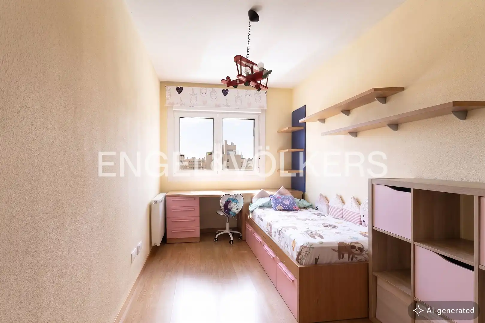 Bedroom of Flat for sale in Madrid  with Air Conditioner, Heating and Storage room