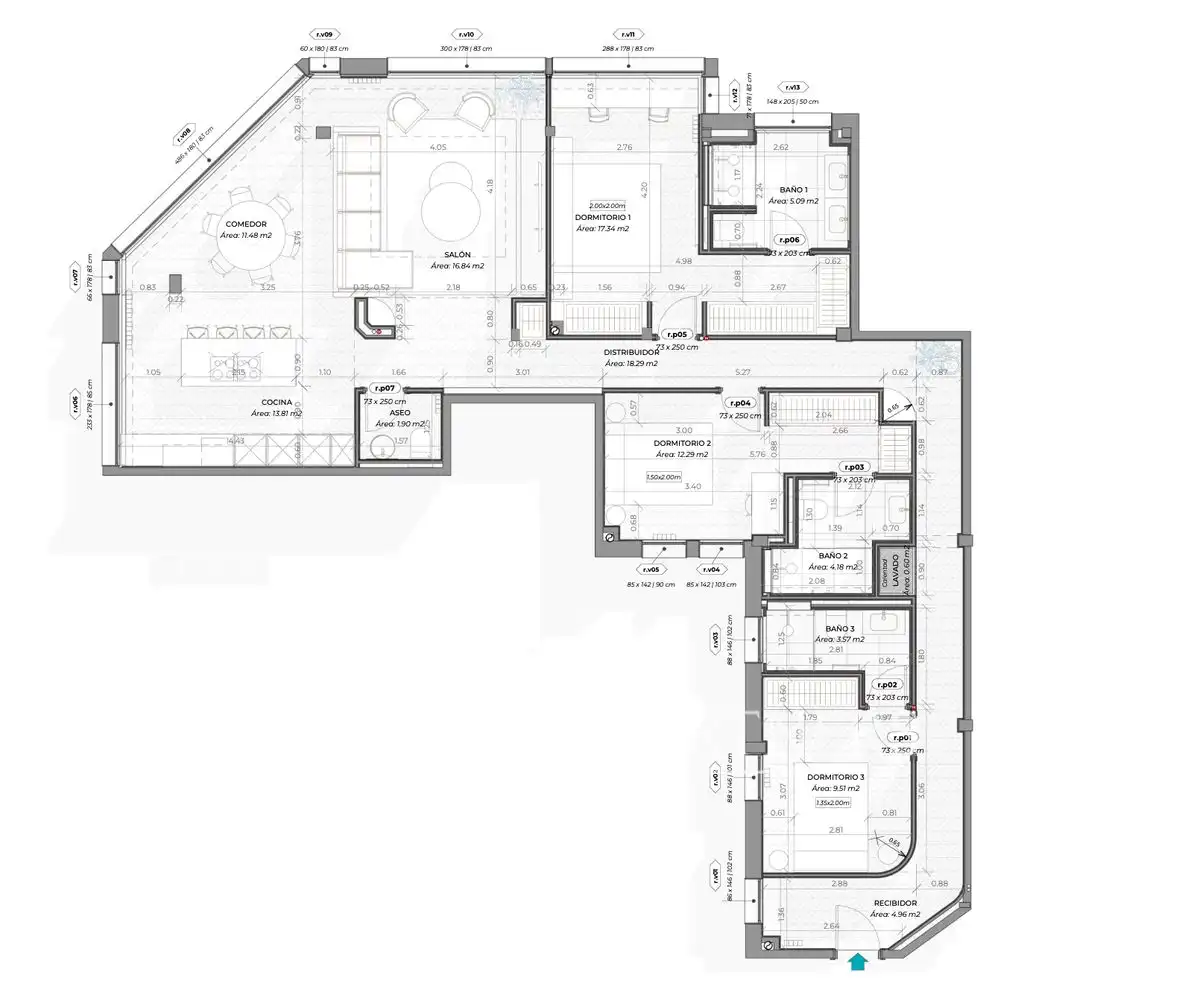 Apartament amb ascensor en venda a Calle de Viriato, imagen 17