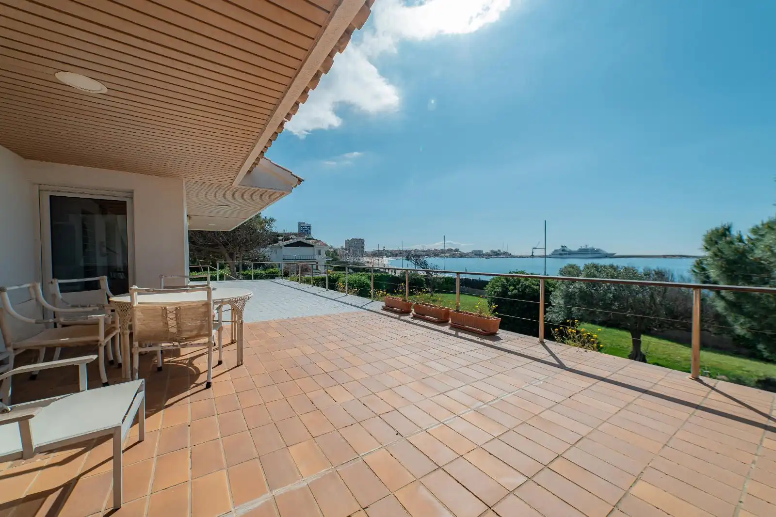 Terrassa de Casa o xalet en venda en Calonge i Sant Antoni amb Calefacció, Jardí privat i Terrassa