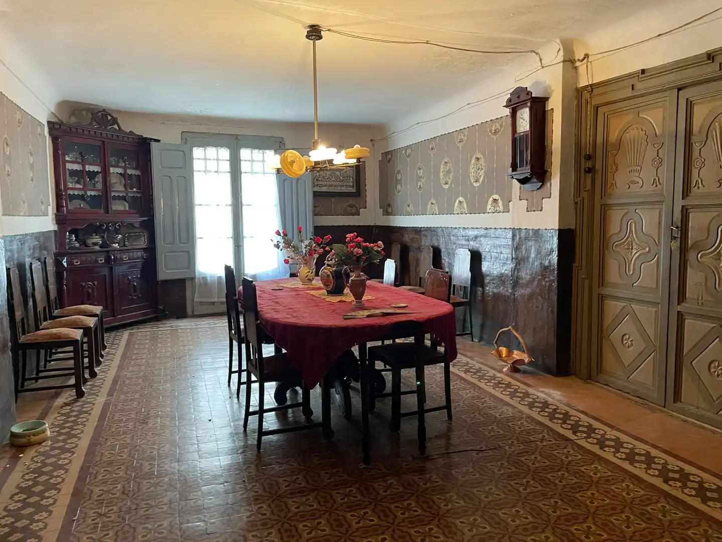 Menjador de Casa o xalet en venda en Erla amb Terrassa i Traster