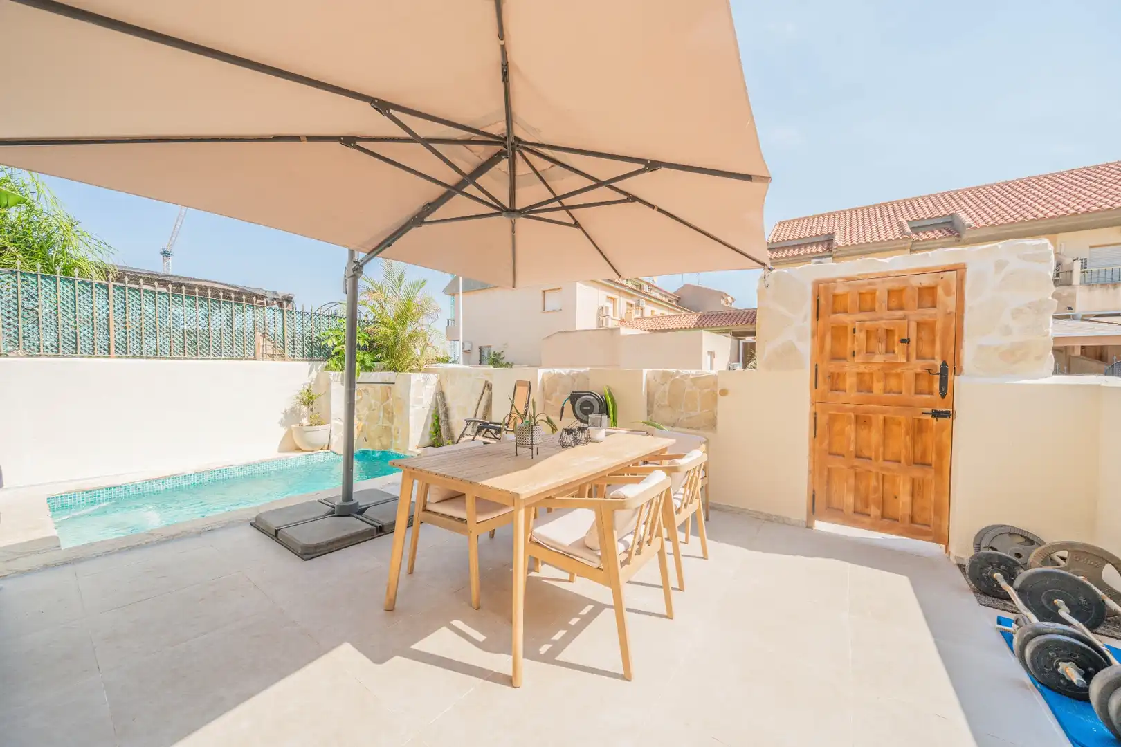Reihenhaus mit Pool zum Verkauf in Santiago de la Ribera, imagen 61