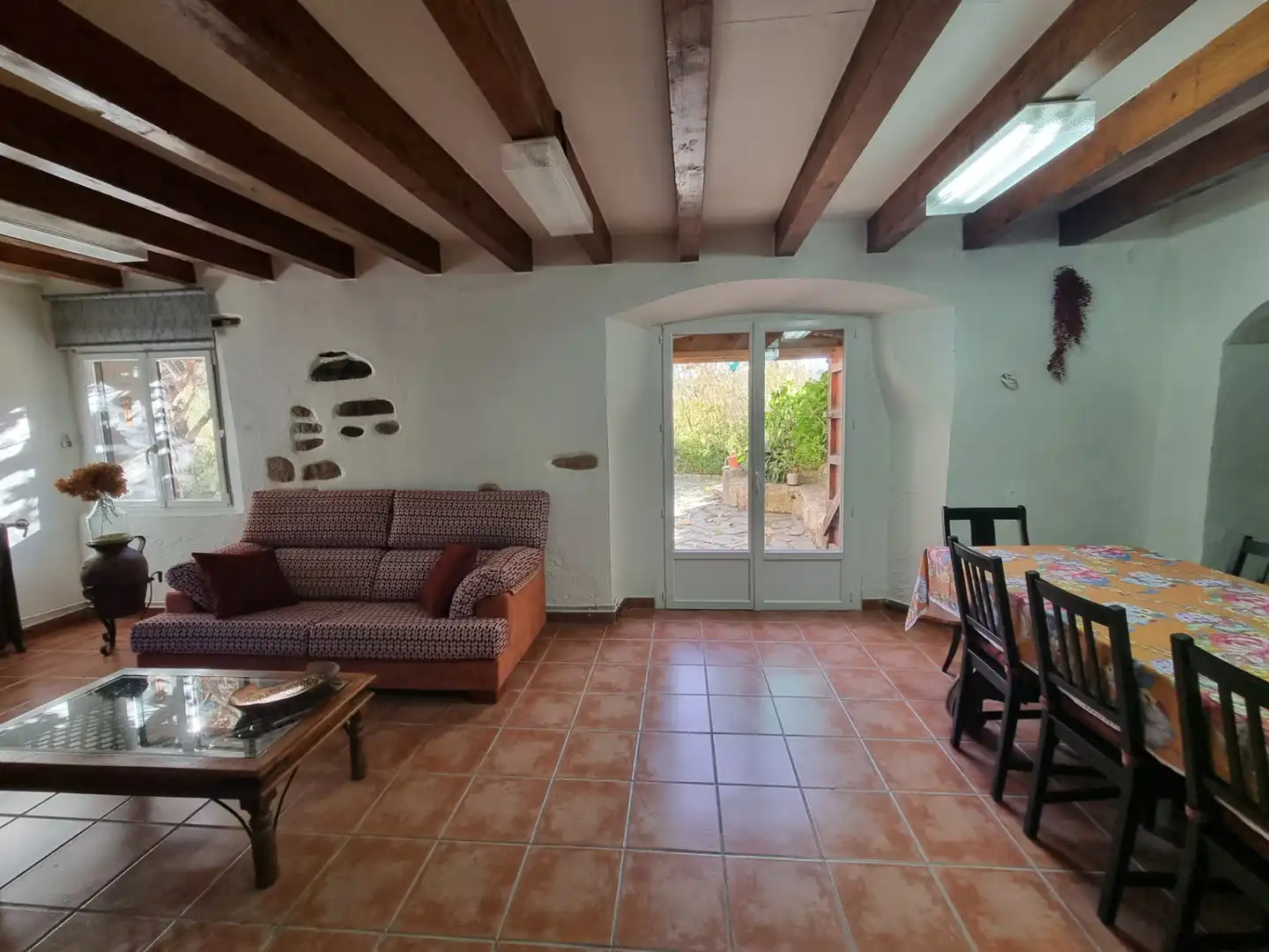Living room of Country homes for sale in Santa Maria de Palautordera  with Heating, Private garden and Terrace