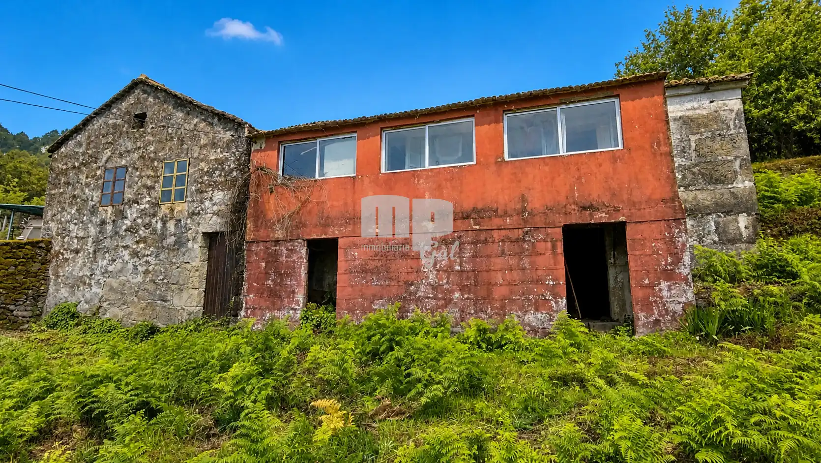 Vista exterior de Finca rústica en venta en Teo con Jardín privado, Terraza y Trastero