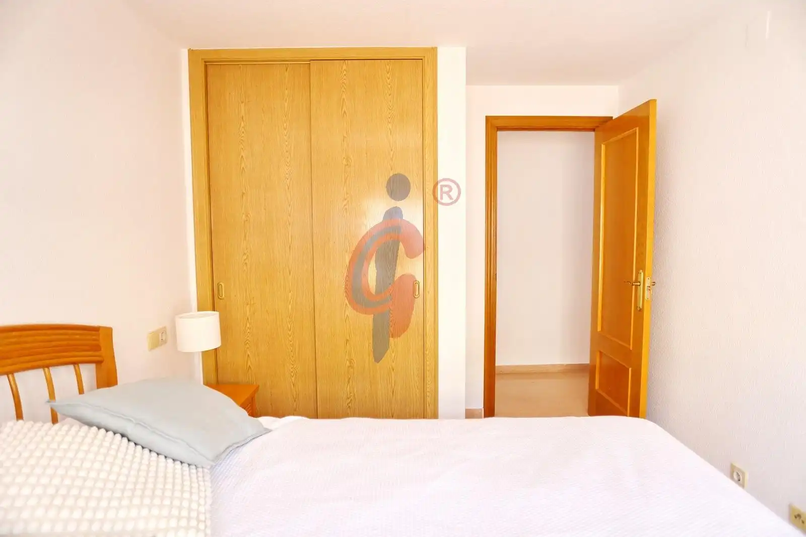Schlafzimmer von Wohnungen zur Miete in Guardamar del Segura mit Klimaanlage, Heizung und Terrasse