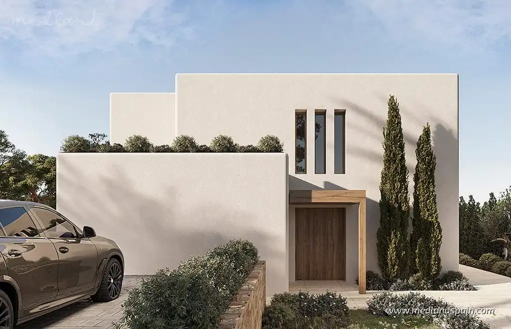 Vista exterior de Casa o chalet en venta en Benissa con Aire acondicionado, Calefacción y Jardín privado