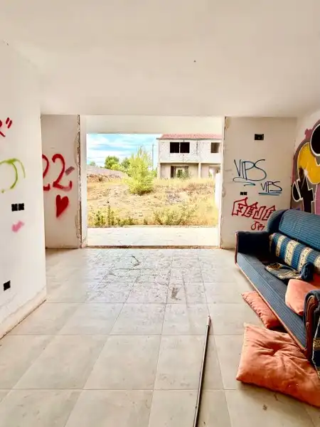 Sala de estar de Casa adosada en venta en Godelleta con Terraza y Trastero