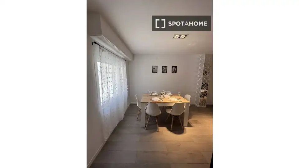 Dining room of Flat for rent in Sagunto / Sagunt  with Air Conditioner, Heating and Furnished