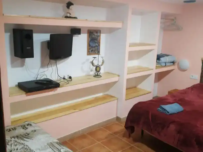 Dormitori de Finca rústica per a compartir en San Juan de la Rambla amb Aire condicionat, Jardí privat i Moblat