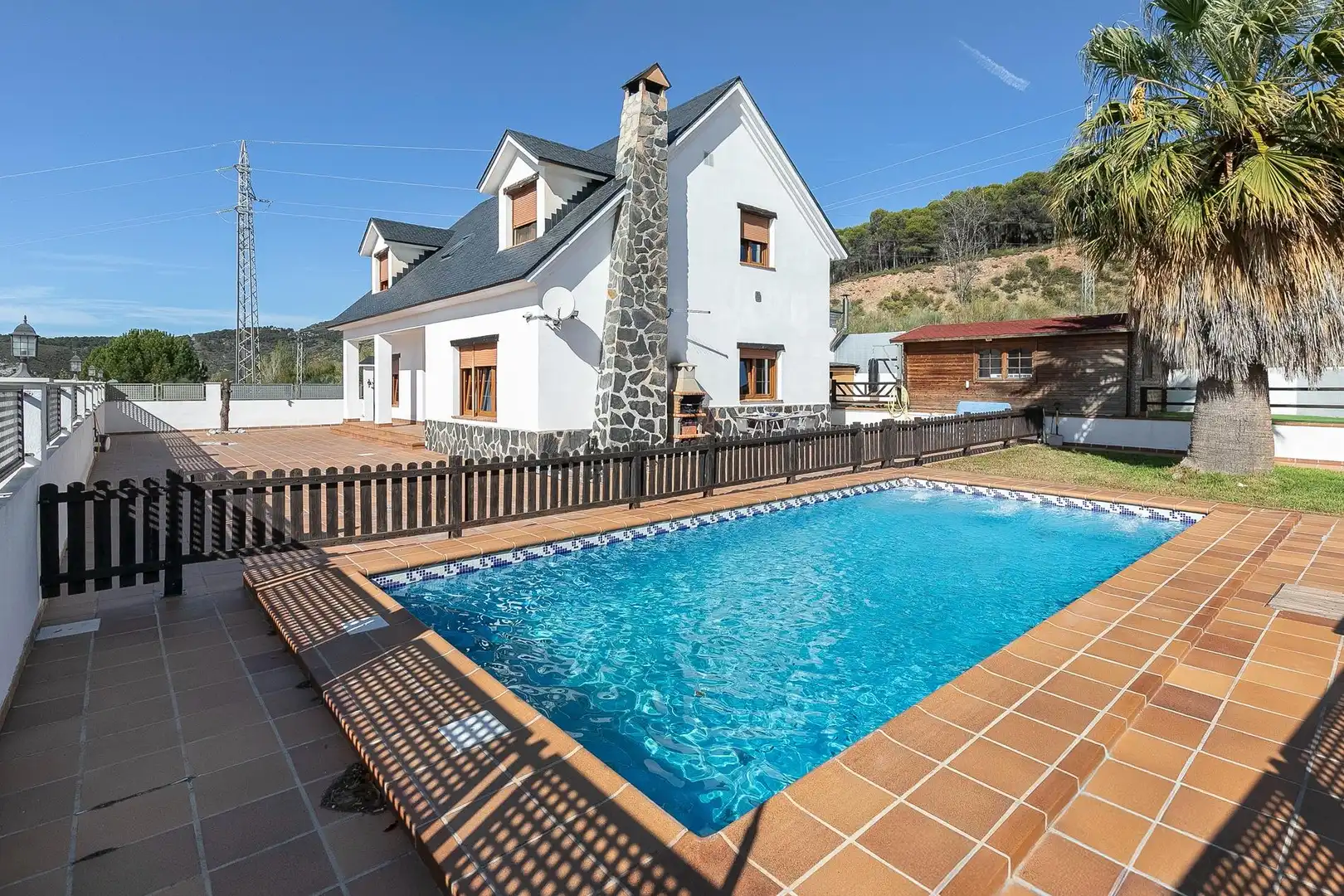 Piscina de Casa o chalet en venta en Huétor de Santillán con Jardín privado y Piscina