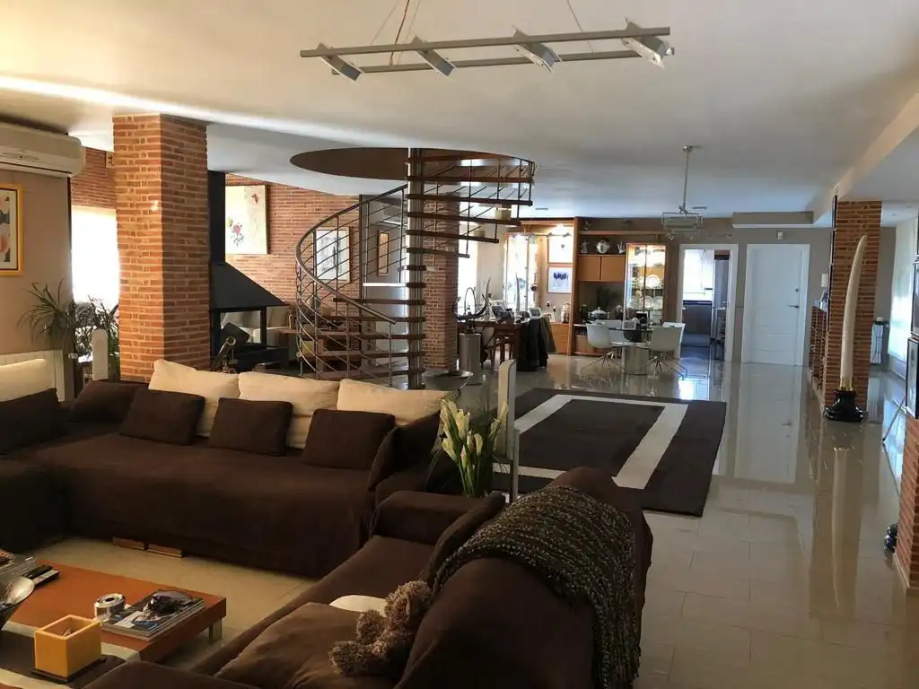 Sala de estar de Casa o chalet en venta en Villanueva de Perales con Aire acondicionado, Calefacción y Jardín privado