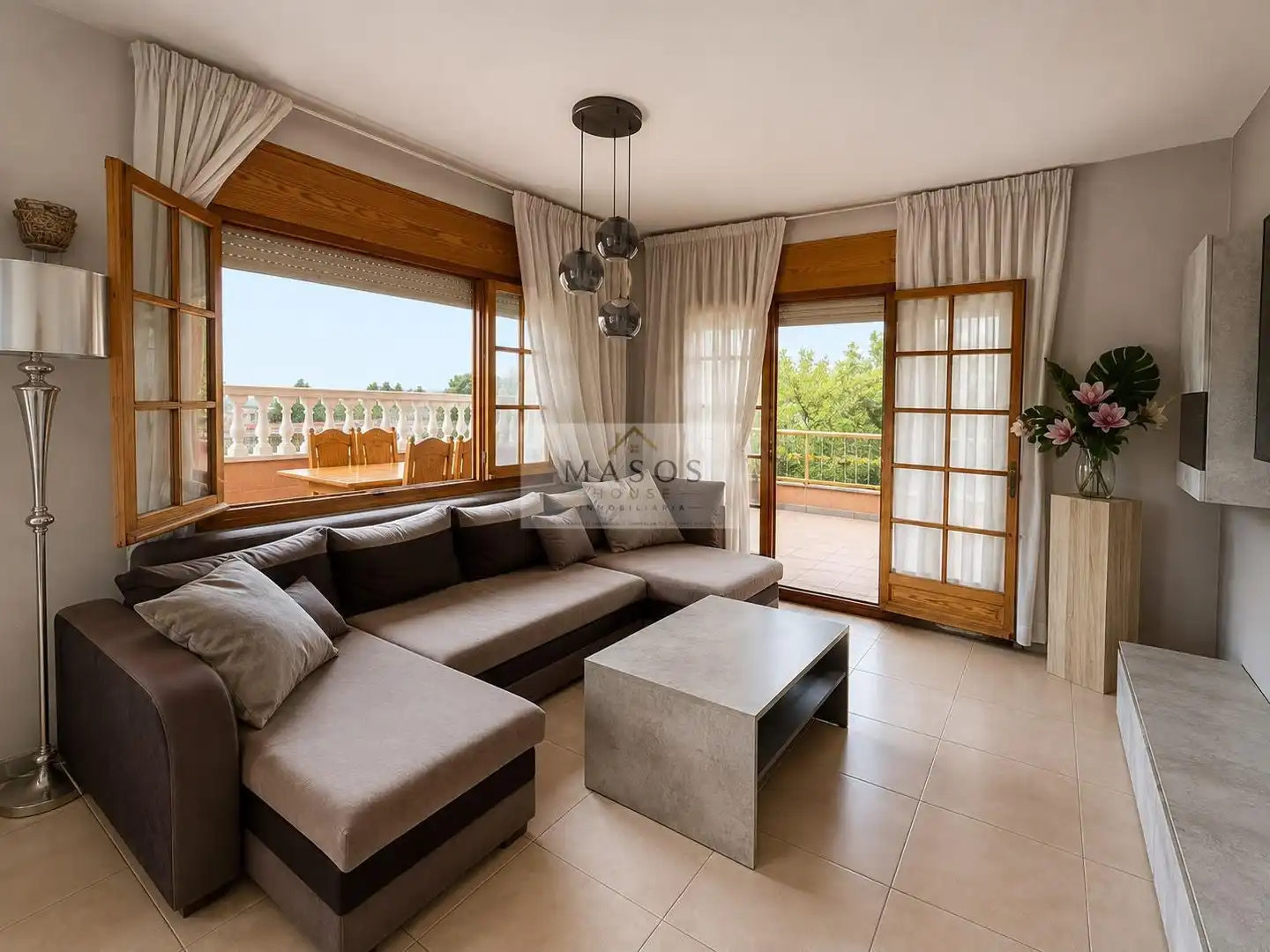 Living room of Houses for sale in Cunit  with Heating and Terrace