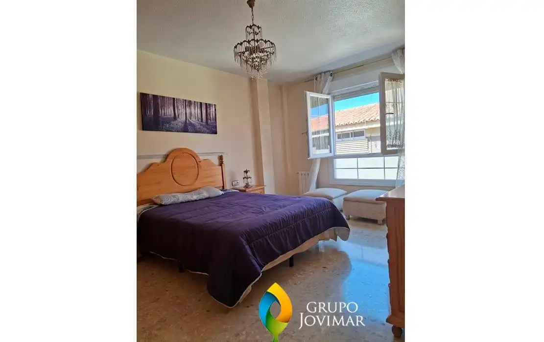 Bedroom of Flat for sale in Guadix  with Heating, Terrace and Furnished
