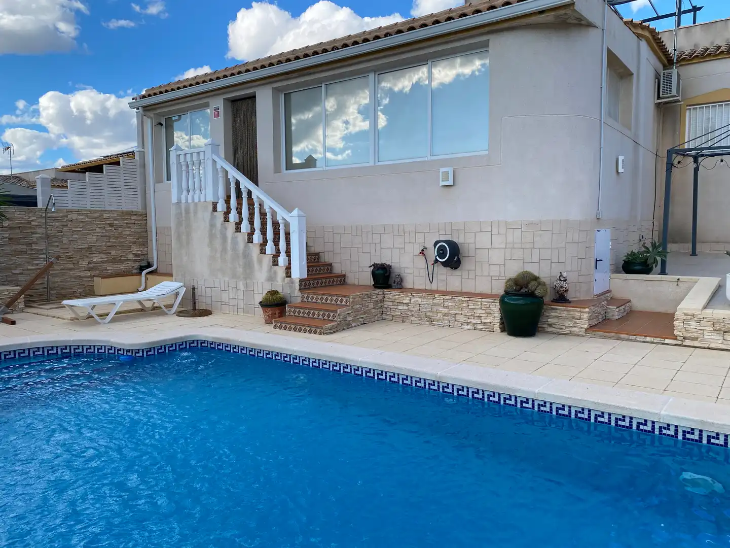 Piscina de Casa o chalet en venta en Castalla, Alicante