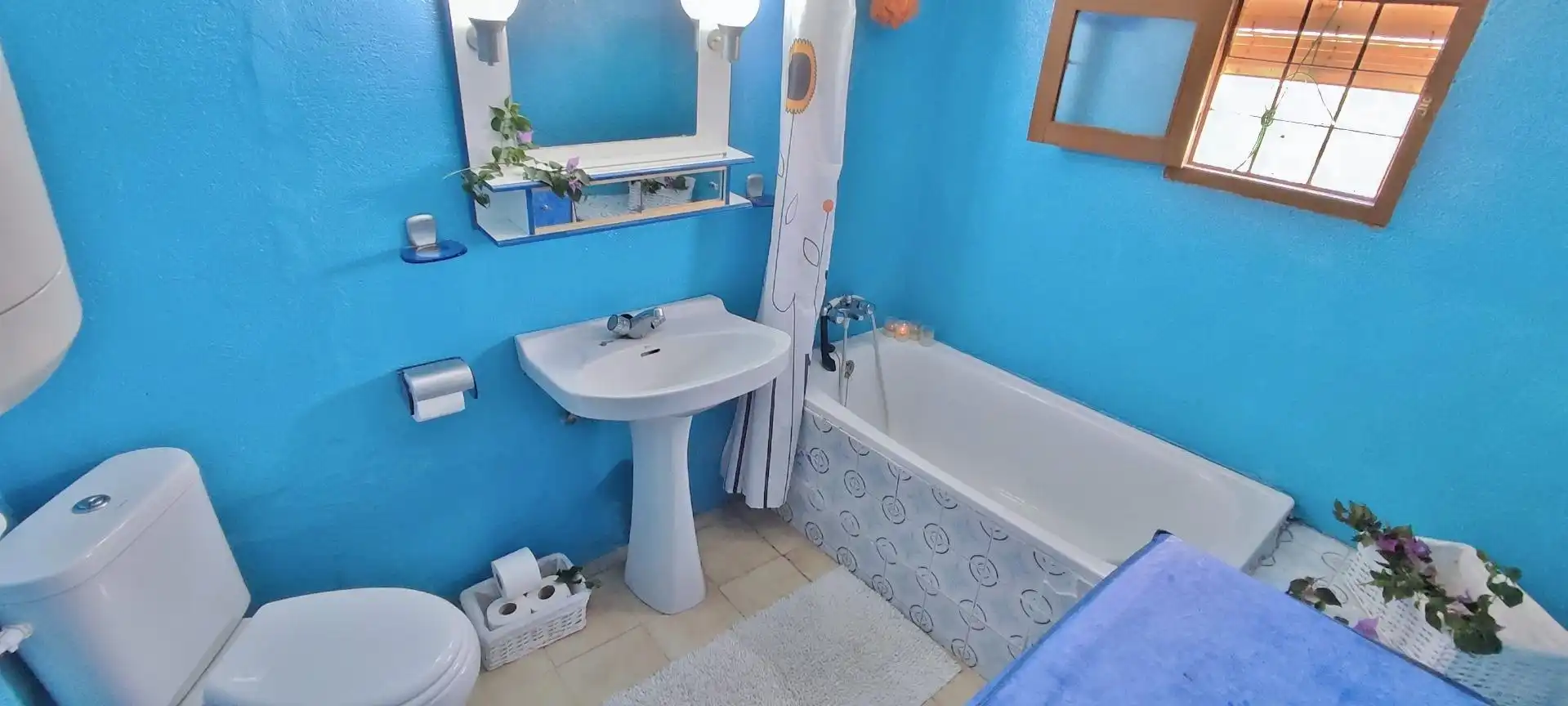 Baño de Finca rústica en venta en Sorbas con Calefacción