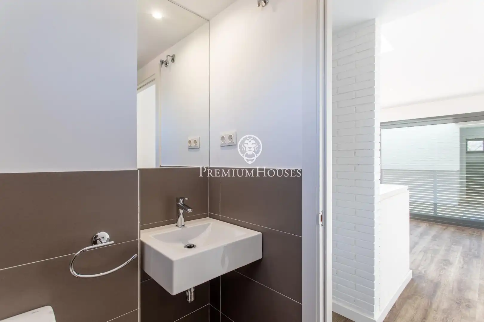 Baño de Casa o chalet en venta en Mataró con Aire acondicionado, Calefacción y Jardín privado