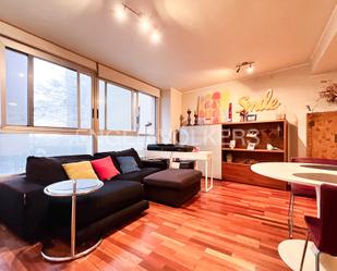 Living room of Apartment to rent in  Valencia Capital  with Air Conditioner, Heating and Parquet flooring