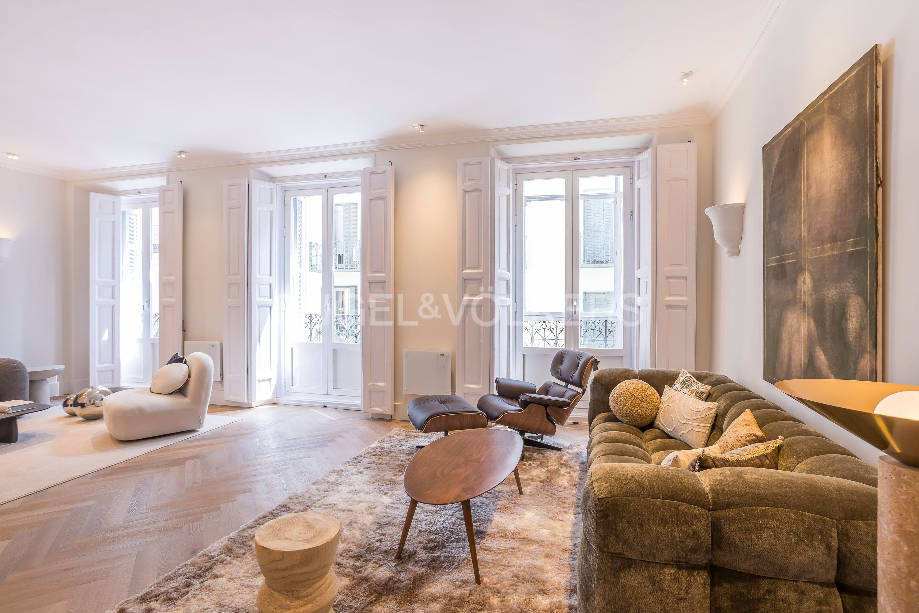 Sala de estar de Apartamento en venta en  Madrid Capital con Aire acondicionado, Calefacción y Trastero