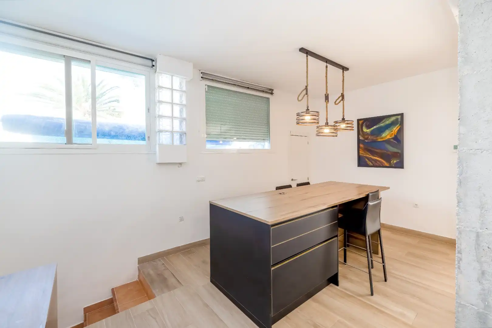 Comedor de Casa adosada en venta en Málaga con Aire acondicionado, Calefacción y Jardín privado