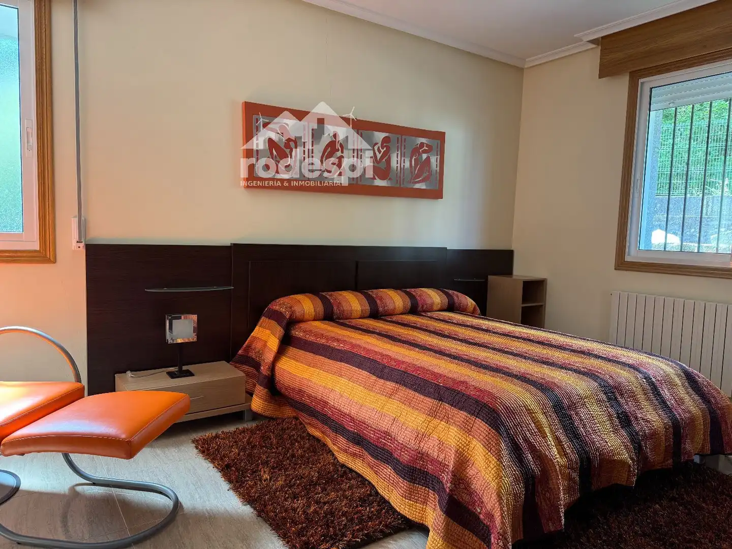 Bedroom of Houses for sale in Melón  with Heating, Terrace and Furnished