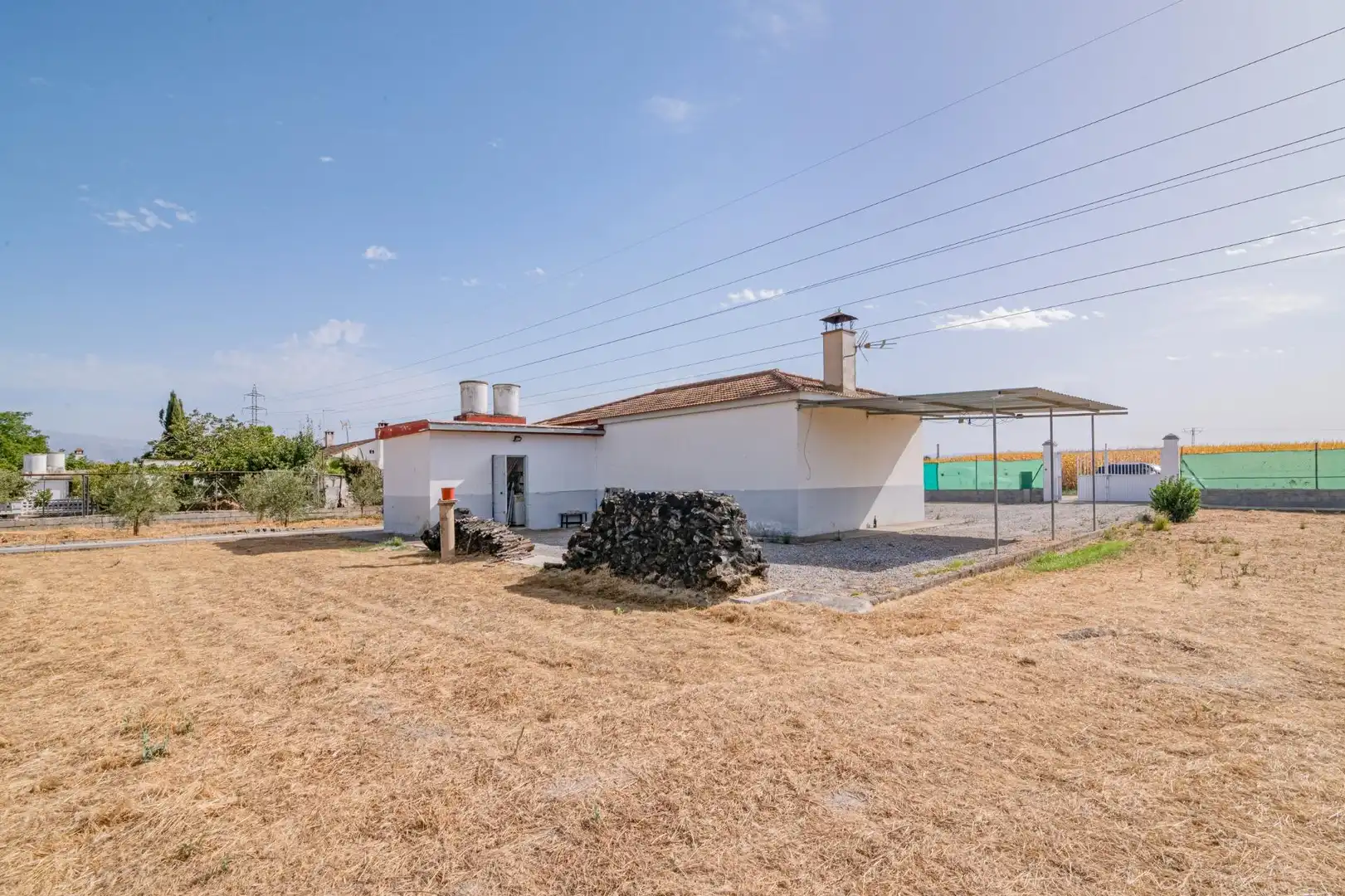 Vista exterior de Finca rústica en venda en Granada amb Moblat