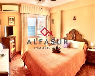 Bedroom of Flat for sale in Málaga Capital  with Air Conditioner, Terrace and Balcony