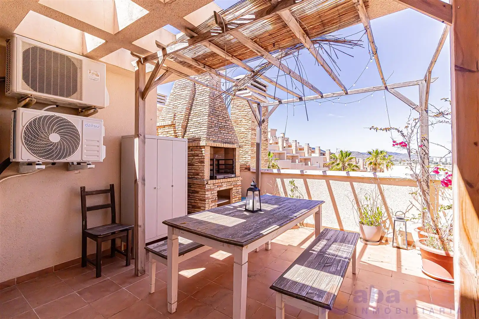 Terraza de Casa adosada en venta en Cartagena con Aire acondicionado, Terraza y Trastero