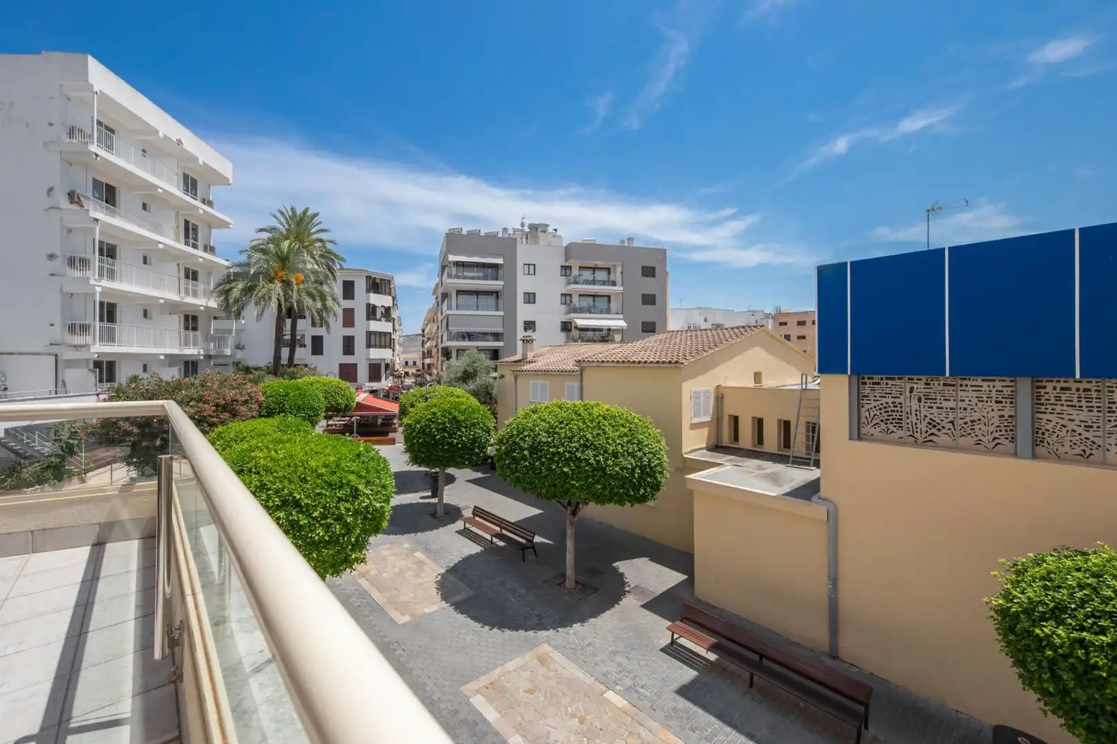 Vista exterior de Piso en venta en Alcúdia con Calefacción, Terraza y Amueblado