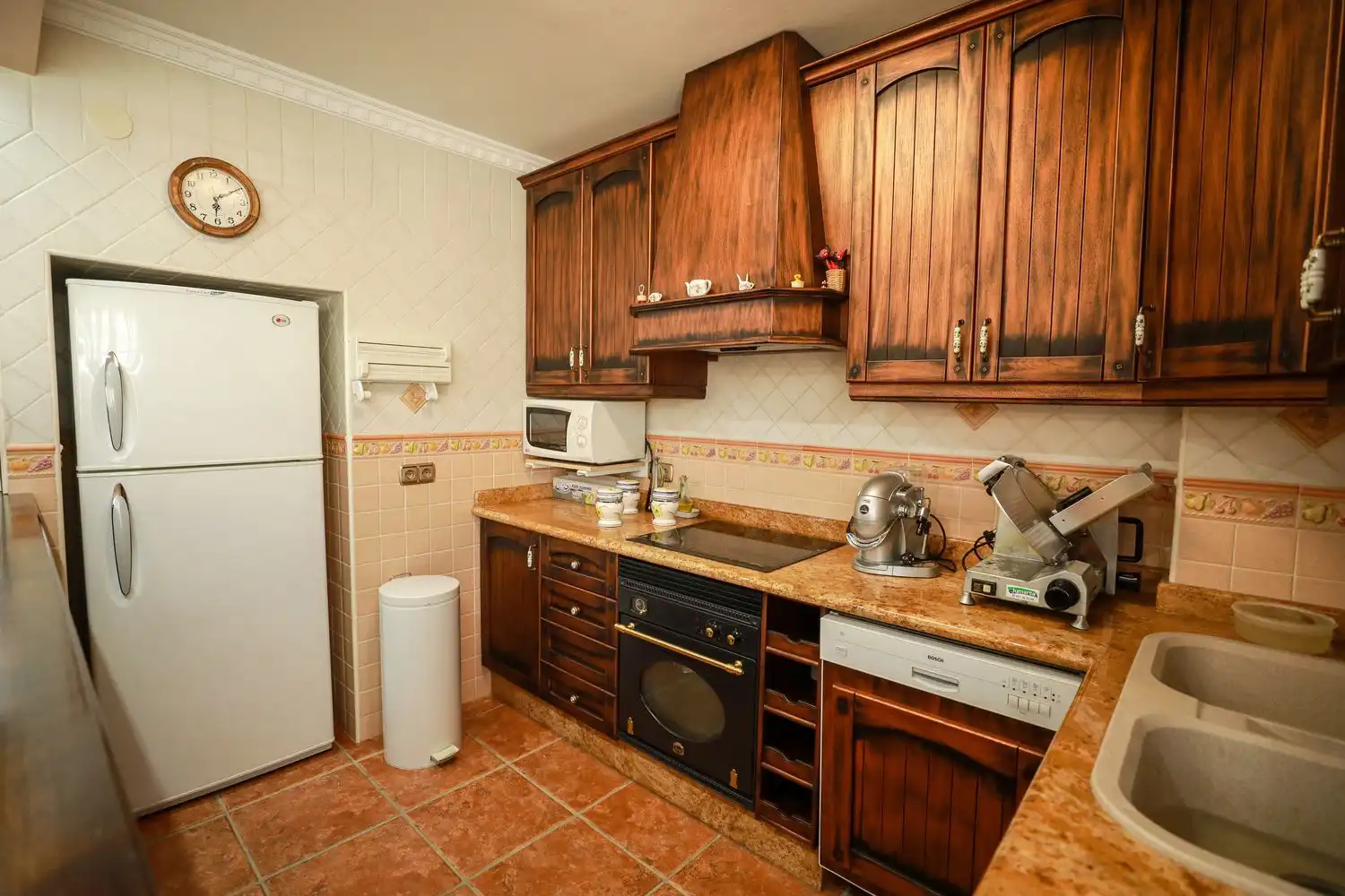 Cocina de Casa o chalet en venta en Pizarra con Aire acondicionado, Calefacción y Jardín privado